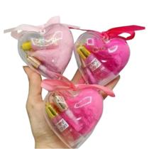 Presente para Dia das Mães Gloss com Glitter e Coração