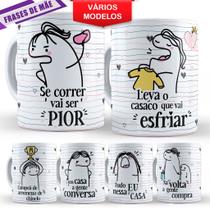 Presente para Mãe Mae Caneca Dia das Mães com Frases de Maes Flork Meme Engraçada e Divertida para Aniversário Persona - Loja Dinka