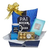Presente Para Pai Almofada Caneca Chocolate Kit Para Papai