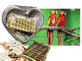 Presente Páscoa Chocolates Diet Idosos + 1 Quebra-Cabeça Presente Páscoa Chocolates Diet Idosos + 1 Quebra-Cabeça