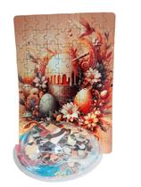 Presente Páscoa Doces E Chocolates + Quebra-Cabeça Ovos