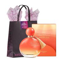 Presente Perfume Feminino Lançamento Mulher Deo Parfum Far Away Endless Sun Avon Pêssego Baunilha