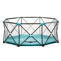 Presente portátil Play Yard My Play Deluxe Extra Large Teal Presente portátil Play Yard My Play Deluxe Extra Large Teal