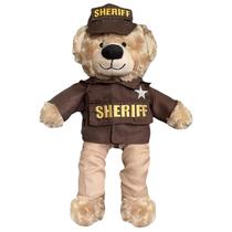 Presente reconfortante Teddy Bear ZZZ Bears Sheriff de 40 cm para crianças Presente reconfortante Teddy Bear ZZZ Bears Sheriff de 40 cm para crianças