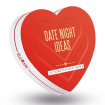 Presente romântico Date Night Ideas Deck Eluvate 45 Scratch Off