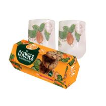 Presente Solidário Amigos do Bem Cookies de Castanha de Caju com 2 Copos de Cerâmica Artesanal LC10 Presente Solidário Amigos do Bem Cookies de Castanha de Caju com 2 Copos de Cerâmica Artesanal LC10