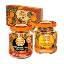 Presente Solidário Amigos do Bem Snack Castanhas de Caju Premium e Caramelizada LC3