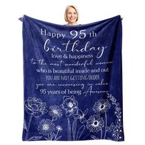 Presentes de 95º aniversário da Blanket Xutapy para mulheres 150x125cm Presentes de 95º aniversário da Blanket Xutapy para mulheres 150x125cm