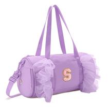 Presentes de aniversário Dance Bag Gitus para meninas de 4 a 8 anos, lavanda Presentes de aniversário Dance Bag Gitus para meninas de 4 a 8 anos, lavanda
