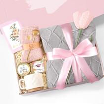 Presentes de aniversário para mulheres, pacote de presentes Get Well Soon, pacote Thinking of You Box Care, presentes de feliz aniversário para ela, Dia das Mães, irmã, melhor amiga, esposa, namorada, ideias de presentes de aniversário (cinza)