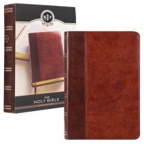 Presentes de arte cristã bíblica KJV com estampa gigante padrão em material sintético Presentes de arte cristã bíblica KJV com estampa gigante padrão em material sintético