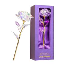 Presentes de infância, dia dos namorados, arco-íris, dia das mães, flor rosa para ela