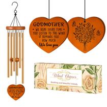 Presentes de madrinha Wind Chimes da afilhada Damaigiift Presentes de madrinha Wind Chimes da afilhada Damaigiift