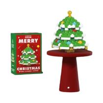 Presentes De Natal Para Crianças Blocos De Construção Micro Papai Noel Rena Quebra-Cabeça Blocos De