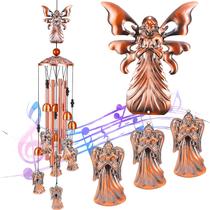 Presentes de Natal Wind Chimes QUNPON Angel para mulheres de 35 polegadas Presentes de Natal Wind Chimes QUNPON Angel para mulheres de 35 polegadas