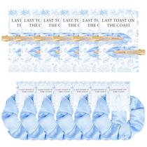 Presentes de proposta de dama de honra Aileam Hair Clips Scrunchies x12