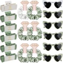 Presentes de proposta de dama de honra Ciulaiy Hair Claws & Sunglasses