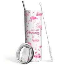 Presentes Flamingo Cup Mofvugz Isolado em Aço Inoxidável 600mL