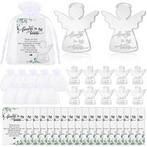 Presentes fúnebres Ecation 50 conjuntos de fichas de anjo da guarda Presentes fúnebres Ecation 50 conjuntos de fichas de anjo da guarda