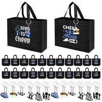 Presentes para líderes de torcida Olgaa 48 peças - 24 peças, bolsas de torcida, chaveiros