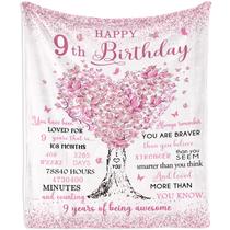 Presentes Throw Blanket Mubpean para meninas de 9 anos de 152x127cm