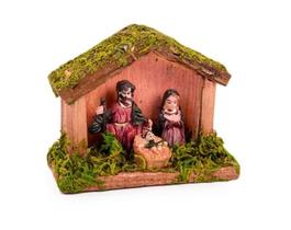 Presépio 11x4x8,5 Cm 3 Peças Resina e Madeira Rio Master Presépio 11x4x8,5 Cm 3 Peças Resina e Madeira Rio Master