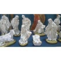 Presépio 14 peças modelo Italiano pintura prata e dourado , muito lindo, Natal família, envio rápido Presépio 14 peças modelo Italiano pintura prata e dourado , muito lindo, Natal família, envio rápido