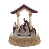 Presépio Cenário Enfeite Natal Natalino Som Musica Movimento Sagrada Família Três Reis Magos Casa Sala Quarto Escritório Mesa Estante Rack Jesus Maria Presépio Cenário Enfeite Natal Natalino Som Musica Movimento Sagrada Família Três Reis Magos Casa Sala Quarto Escritório Mesa Estante Rack Jesus Maria