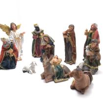 Presépio de Natal Sagrada Familia em Resina com 11 Peças - FORNECEDOR 8
