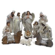 Presépio Importado Resina 11 peças 20 cm Presépio Importado Resina 11 peças 20 cm