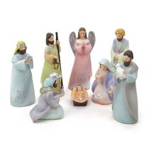 Presépio Importado Resina 8 Peças 10 cm Presépio Importado Resina 8 Peças 10 cm