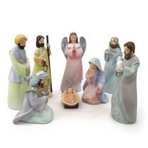 Presépio Importado Resina 8 Peças 16 cm Presépio Importado Resina 8 Peças 16 cm