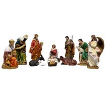 Presepio Natal Luxuoso Grande e Completo Imagem Realista Sagrada Familia Presepio Natal Luxuoso Grande e Completo Imagem Realista Sagrada Familia