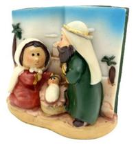 Presepio Natal Sagrada Familia Jesus Resina Enfeite Pequeno Presepio Natal Sagrada Familia Jesus Resina Enfeite Pequeno