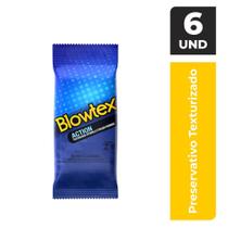 Preservativo Blowtex Action c/ 6 Unidades