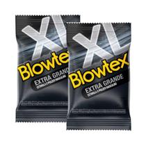 Preservativo Blowtex Extra Grande 56mm com Látex 2un