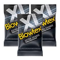Preservativo Blowtex Extra Grande 56mm com Látex 3un