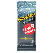 Preservativo Blowtex Lubrificado - 16 Embalagens com 9 Unidades