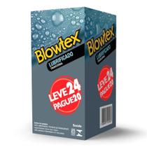 Preservativo Blowtex Lubrificado Leve 24 Pague 20 Unidades
