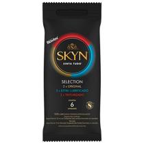 Preservativo Blowtex Lubrificado Skyn Selection - 1 Embalagem com 6 Unidades Preservativo Blowtex Lubrificado Skyn Selection - 1 Embalagem com 6 Unidades