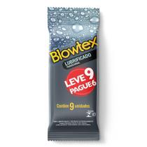 Preservativo Blowtex Lubrificado Tradicional Leve 9 Pague 6