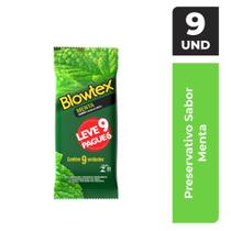 Preservativo Blowtex Menta Leve 9 Pague 6 unidades