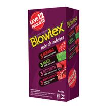 Preservativo Blowtex Mix de Sabores Leve 12 Pague 10
