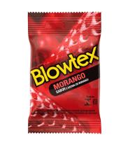 Preservativo Blowtex Morango 3 Unidades