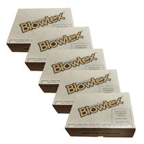 Preservativo Blowtex Não Lubrificado Uso Clínico Caixa com 144 Unidades 5 Caixas