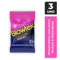 Preservativo Blowtex Orgazmax c/ 3 Unidades