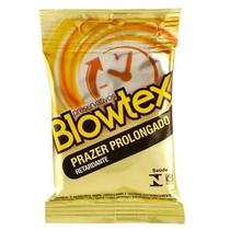 Preservativo Blowtex Prazer Prolongado Retardante pacote com 3 unidades