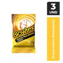Preservativo Blowtex Retardante c/ 3 Unidades