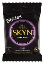 Preservativo Blowtex Skin Elite - Pacote com 3 Unidades