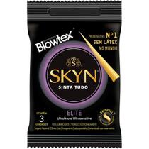 Preservativo Blowtex Skyn Elite com 3 unidades Preservativo Blowtex Skyn Elite com 3 unidades